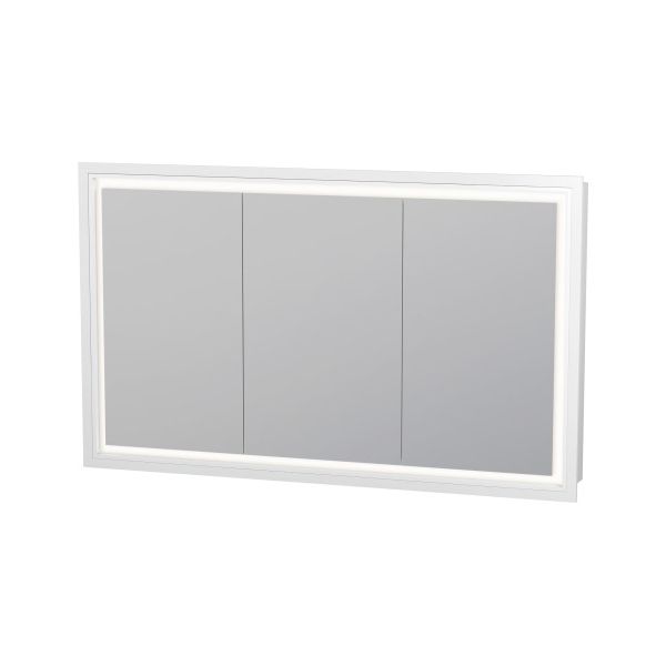 Duravit LC7653 L-Cube Recessed Mirror Cabinet 1