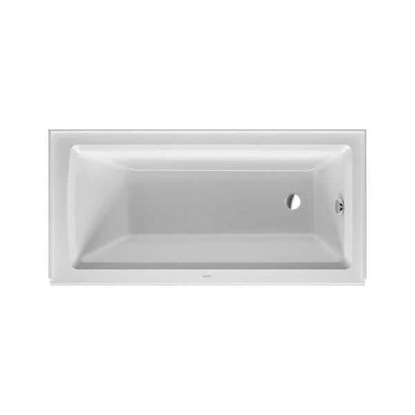 Duravit 700355 Architec Bathtub With Panel Height 19 1/4 White 1