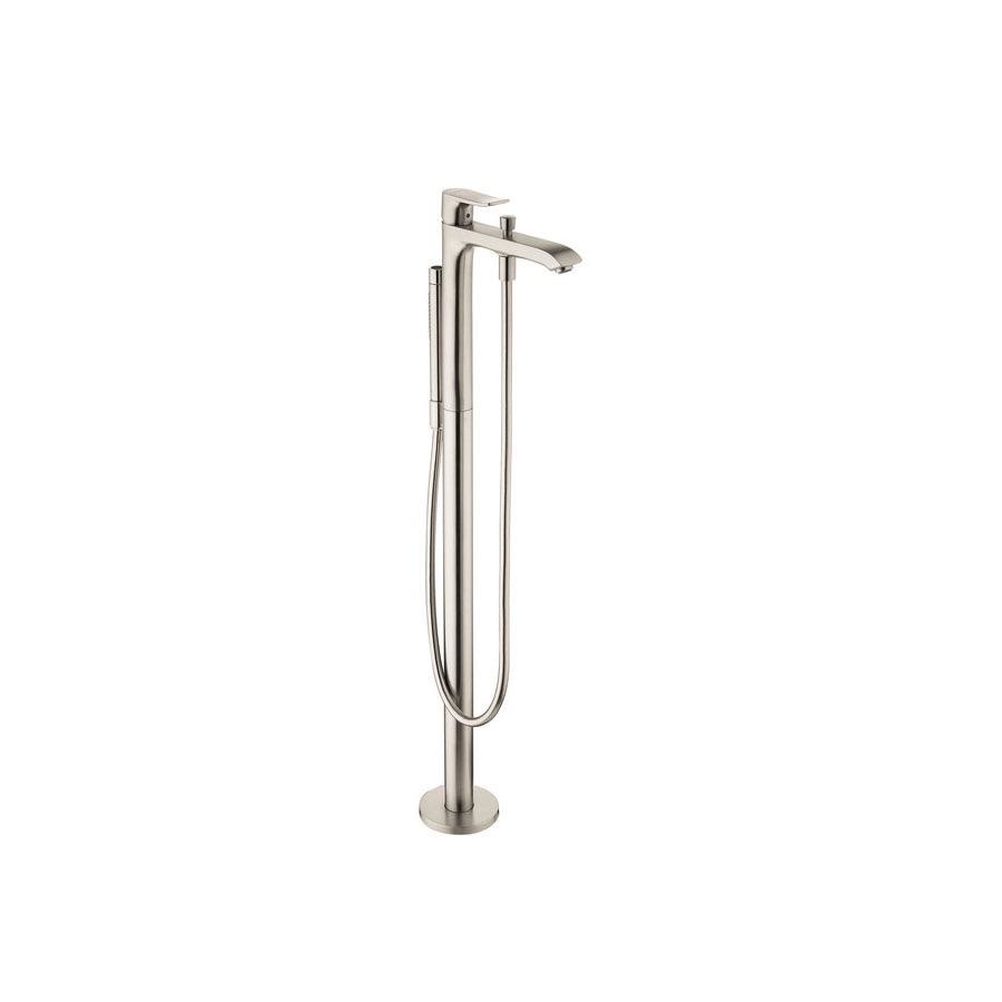 Hansgrohe 31432821 Metris Freestanding Tub Filler Brushed Nickel 1