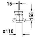Duravit Vario Connector Set for Horizontal and Vertical Outlet 4