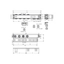 Hansgrohe 18310181 Axor Thermostat Mod 2 Function Rough 2