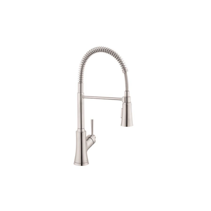 Hansgrohe 04792800 Joleena Single Handle Semi Pro Kitchen Faucet Steel Optic 1