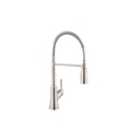 Hansgrohe 04792800 Joleena Single Handle Semi Pro Kitchen Faucet Steel Optic 1
