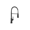 Hansgrohe 04792670 Joleena Single Handle Semi Pro Kitchen Faucet Matte Black 1