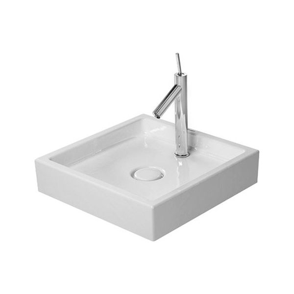 Duravit 038747 Starck 1 Washbowl One Faucet Hole White 1