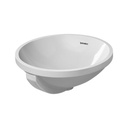 Duravit 046840 Architec Vanity Basin Without Faucet Hole White 1