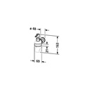Duravit 009916 D Code Soap Dispenser Chrome 2