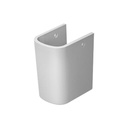 Duravit 085831 DuraStyle Siphon Cover White 1