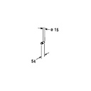 Duravit 009904 D Code Towel Hook Chrome 2