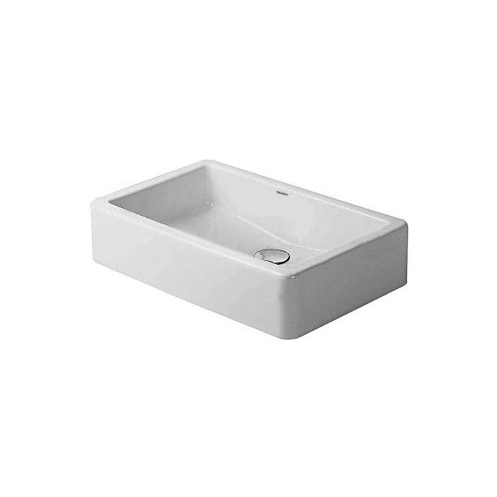 Duravit 045560 Vero Washbowl Without Faucet Hole White 1