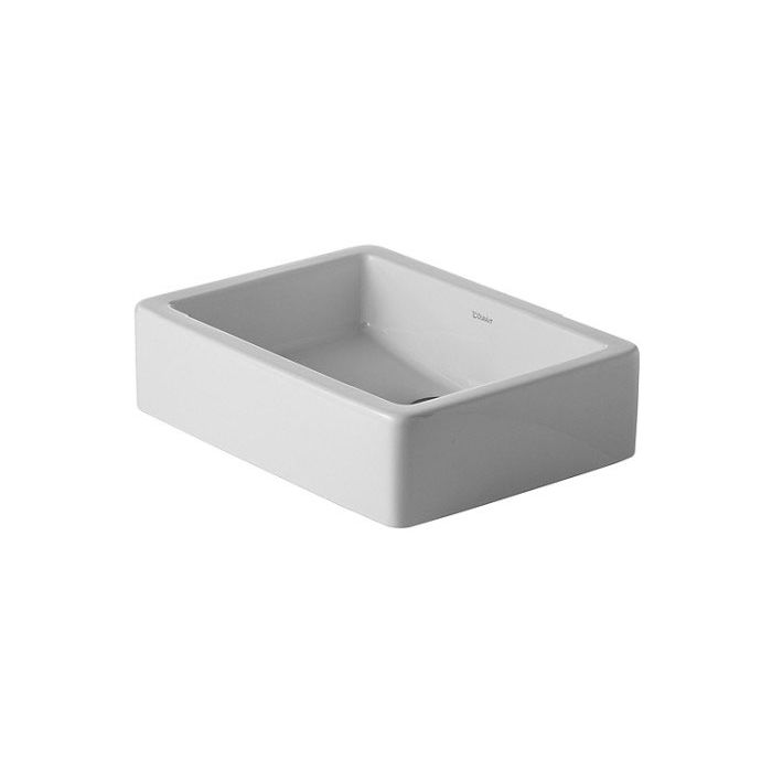 Duravit 045550 Vero Washbowl Without Faucet Hole White 1