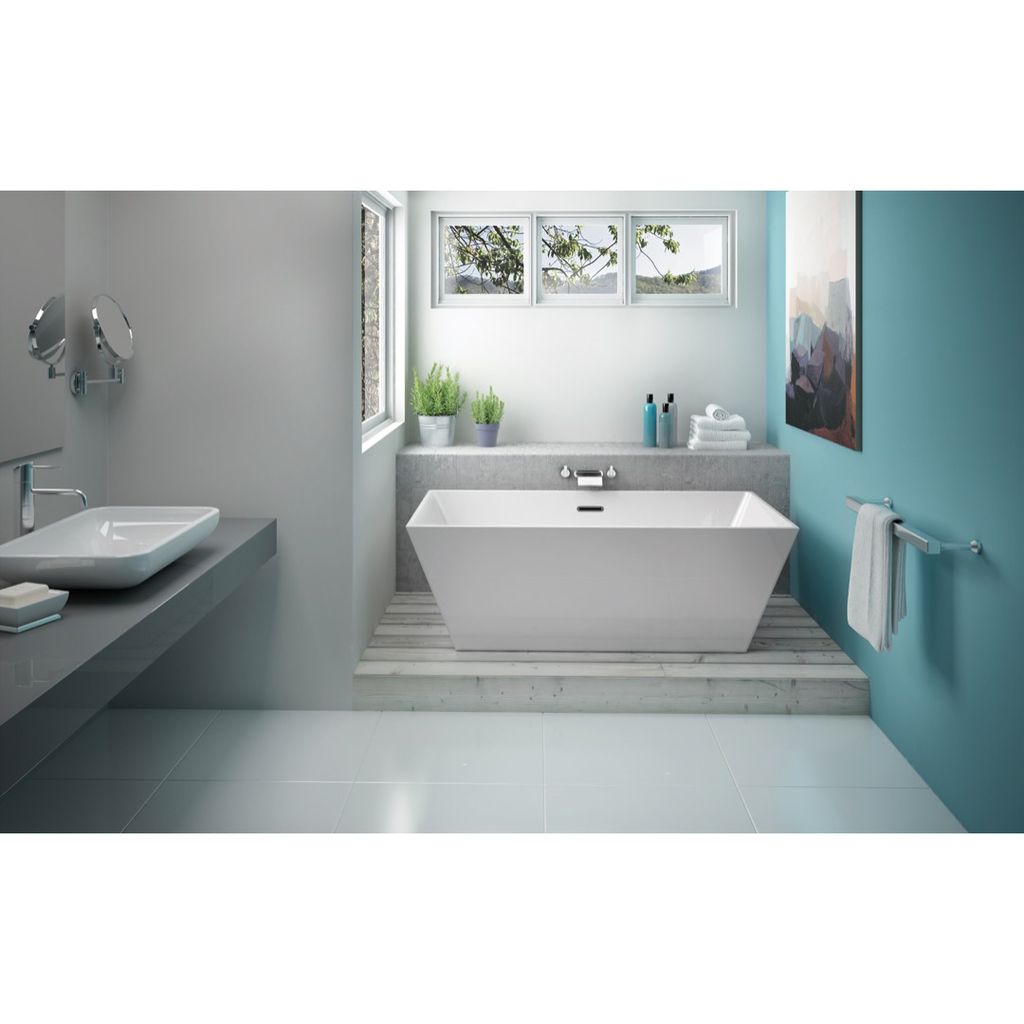 Fleurco BCA5631 Petite Calando Acrylic Bathtub White 1