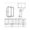 Fleurco NAP4836 APOLLO 2 Sided Closes Against Return Panel Chrome 2