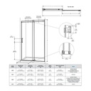 Fleurco NA48 APOLLO In-Line Panel And Door Brushed Nickel 2