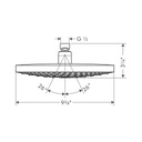 Hansgrohe 04720000 Raindance Select S Showerhead 240 Chrome 2