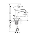 Hansgrohe 31300821 Metropol Classic Single Hole Faucet 110 Brushed Nickel 2