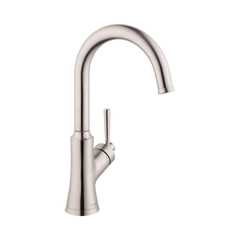 Hansgrohe 04795800 Joleena Bar Faucet Steel Optic 1