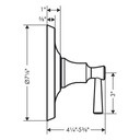 Hansgrohe 04779000 Joleena Pressure Balance Trim Chrome 2