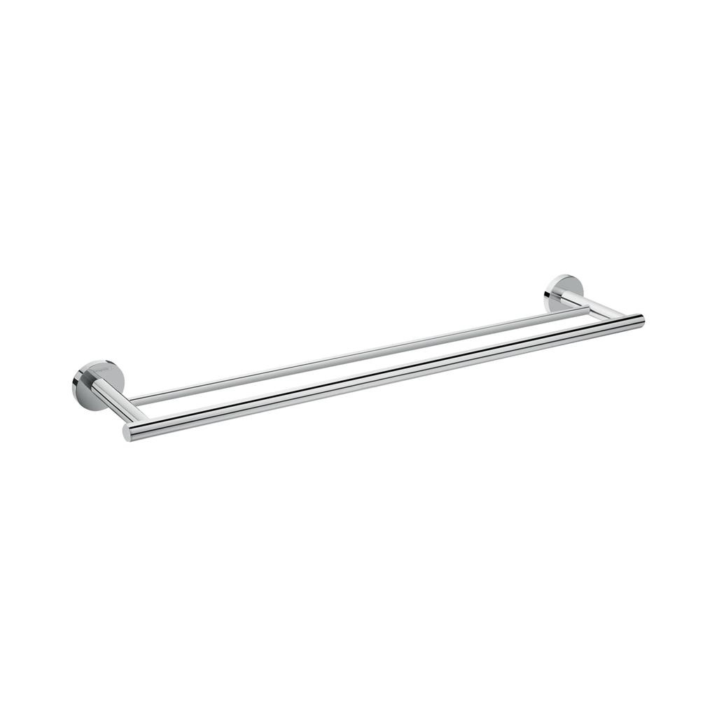 Hansgrohe 41712000 Logis Universal Double Towel Bar Chrome 1