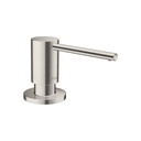 Hansgrohe 40438801 Focus Soap Dispenser Steel Optic 1
