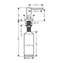 Hansgrohe 40448001 Talis Soap Dispenser Chrome 2