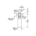 Grohe 40536DC0 Timeless Soap Dispenser SuperSteel 2