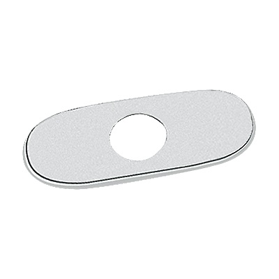 Grohe 07551000 6" Euro Escutcheon Chrome 1