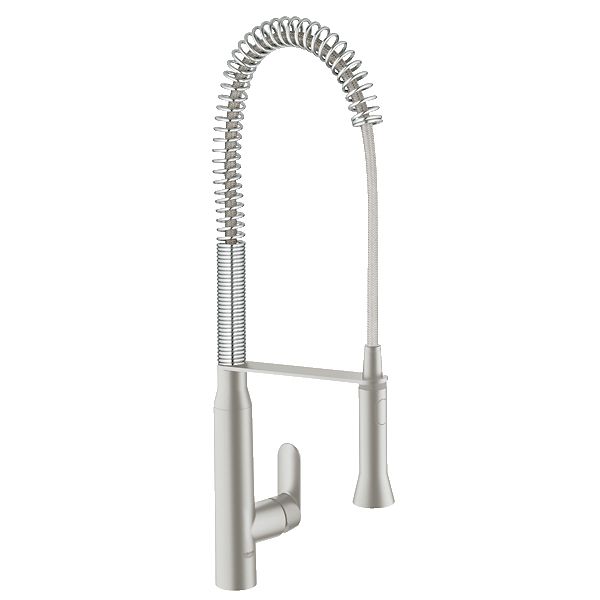 Grohe 32951DC0 K7 Semi-Pro Kitchen Faucet Super Steel 1