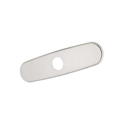 Grohe 07552SD0 10" Euro Escutcheon Real Steel 1