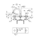 Grohe 25154000 Grandera Roman Tub Filler Chrome 2