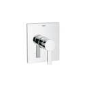 Grohe 19375000 Allure PBV Square Trimset With Lever Handle Chrome 1
