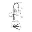 Grohe 31401000 Eurocube Single Handle Kitchen Faucet Chrome 2