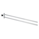 Grohe 40624001 Essentials Cube Towel Bar 18" Chrome 1