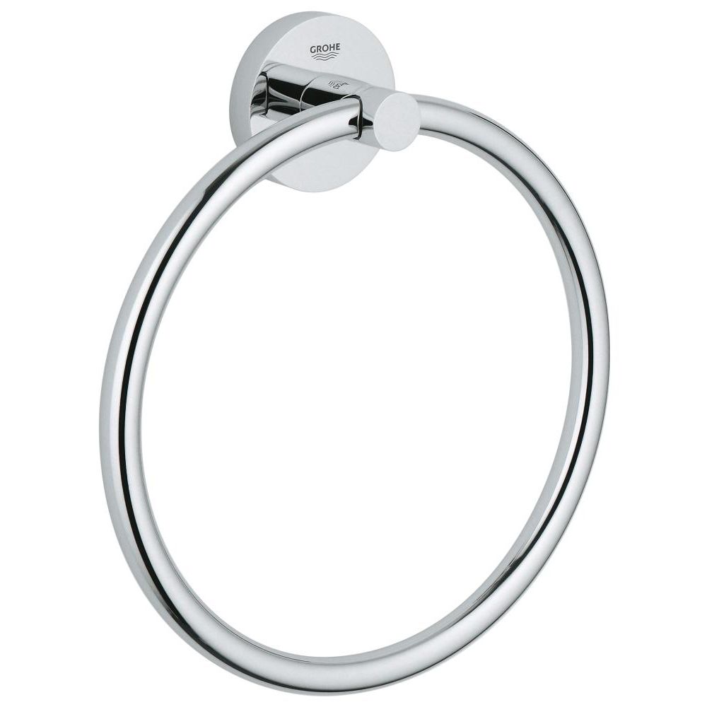 Grohe 40365001 Essentials Towel Ring Chrome 1