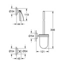 Grohe 40407001 Essentials City Restroom Accessories Set 3-in-1 Chrome 2