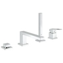 Grohe 19897001 Eurocube Four Hole Bathtub Faucet With Handshower Chrome 1