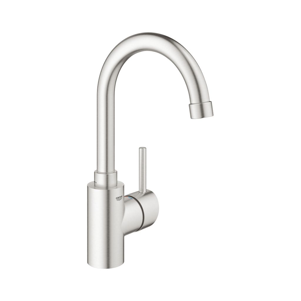 Grohe 31518DC0 Concetto Single Handle Kitchen Faucet Super Steel 1