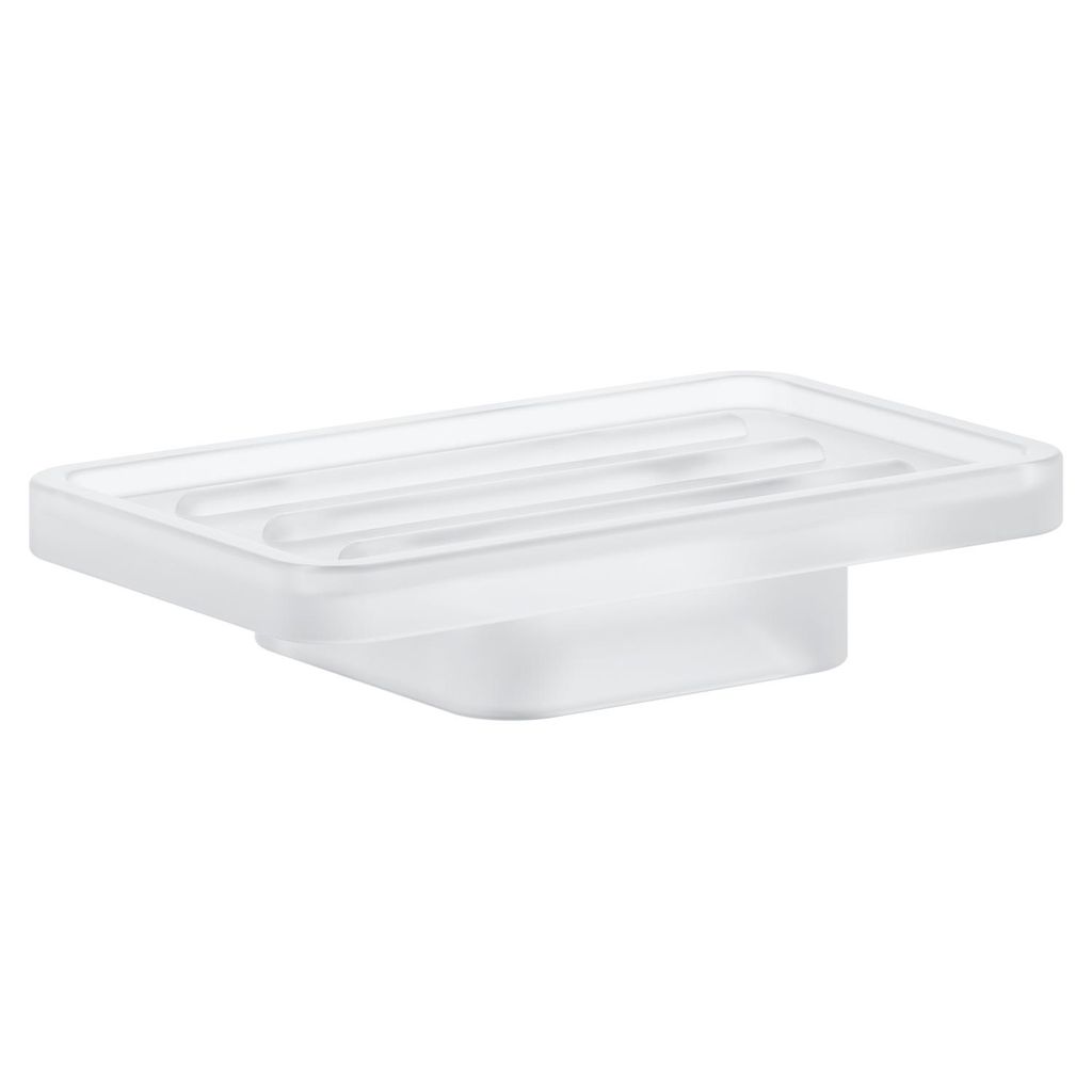 Grohe 40806000 Selection Cube Soap Dish Glass 1