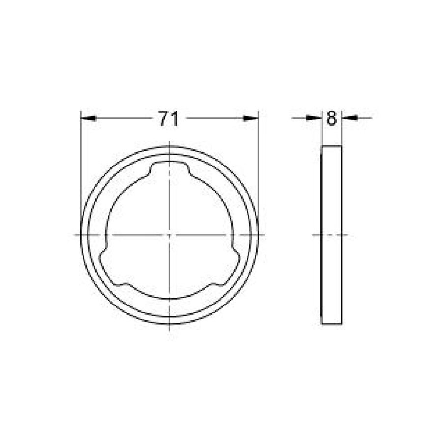 Grohe 27180000 Rainshower Compensation Disc 2