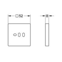 Grohe 27933000 Euphoria Cube Compensation Disc 2