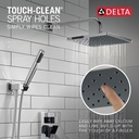 Delta 342701 Raincan Shower Rough & Trim W/ Hs 1L 14S
