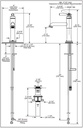 Delta 536-CZMPU-DST Saylor Single Handle Bathroom Faucet