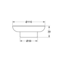 Grohe 40368001 Essentials Soap Dish 2