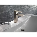 Delta 567LF-SSPP Modern Angular Single Handle Lavatory Faucet 