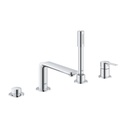 Grohe 19577001 Lineare Four Hole Bathtub Faucet With Handshower Chrome 1
