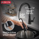Delta 9110-BL-DST Westville Pull-Down Kitchen 1L