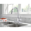 Delta 976LF Osler Single Handle Pull Down Kitchen Faucet 