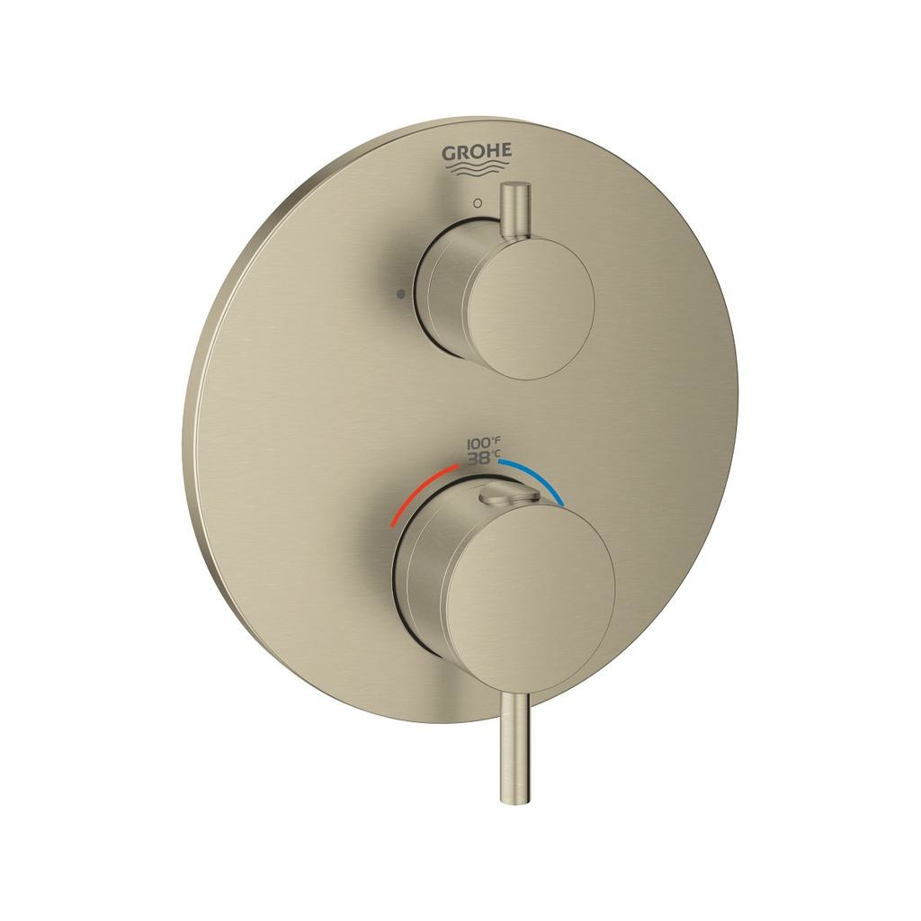 Grohe 24150EN3 Atrio Single Function Thermostatic Trim Brushed Nickel 1