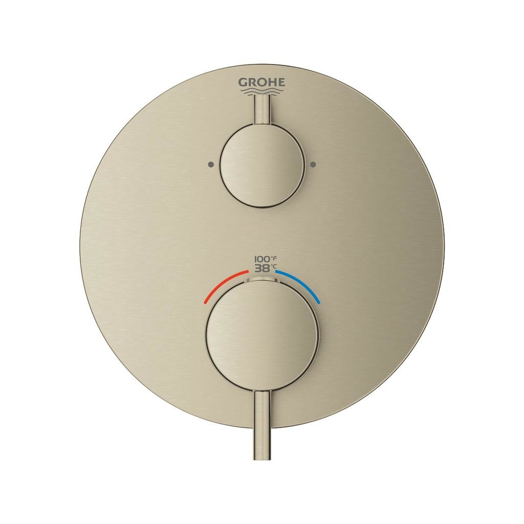 Grohe 24151EN3 Atrio Dual Function Thermostatic Trim Brushed Nickel 2