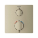 Grohe 24110EN0 Grohtherm Single Function 2 Handle Thermostatic Trim Brushed Nickel 2